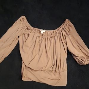 Half Sleeve Crop Top